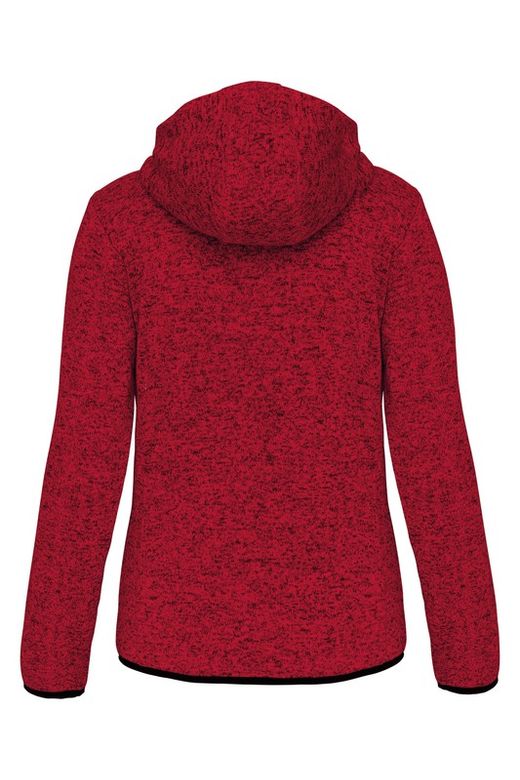 Damen Hooded Heather Jacket