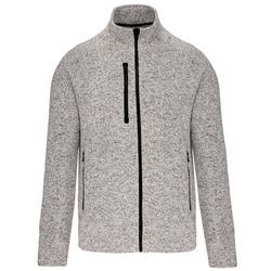 Herren Heather Zip Jacke