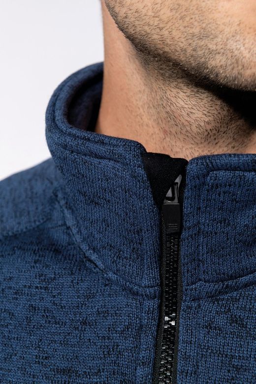 Herren Heather Zip Jacke