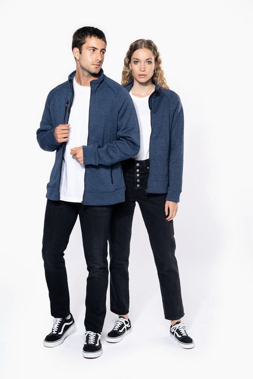Herren Heather Zip Jacke