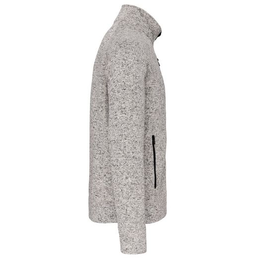 Herren Heather Zip Jacke