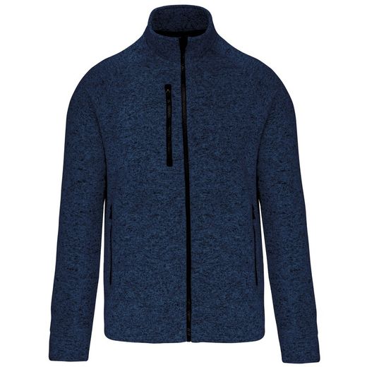 Herren Heather Zip Jacke