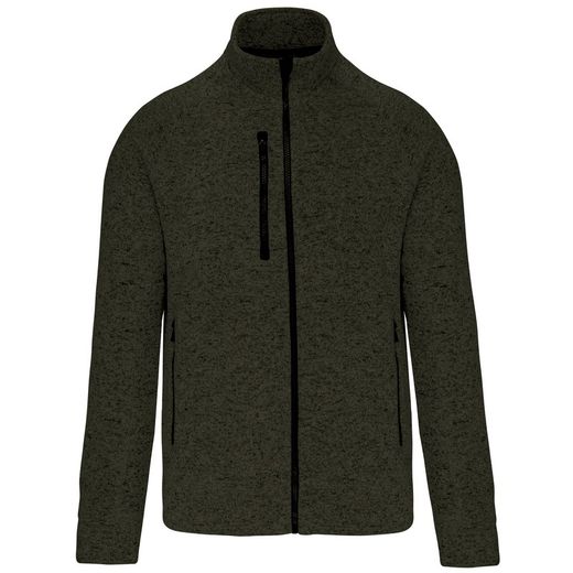 Herren Heather Zip Jacke