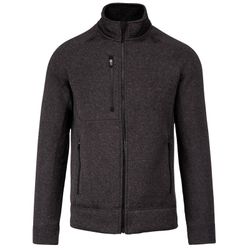 Herren Heather Zip Jacke