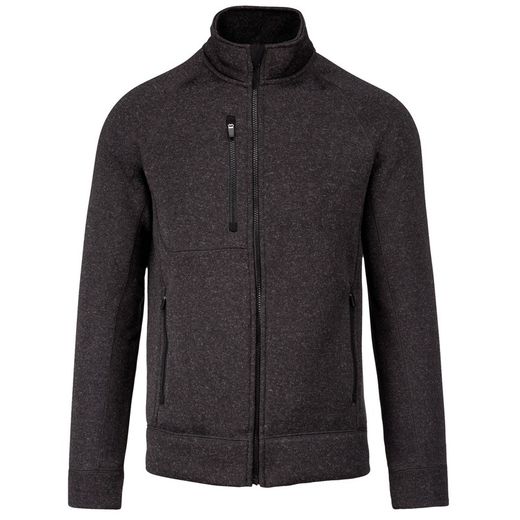 Herren Heather Zip Jacke