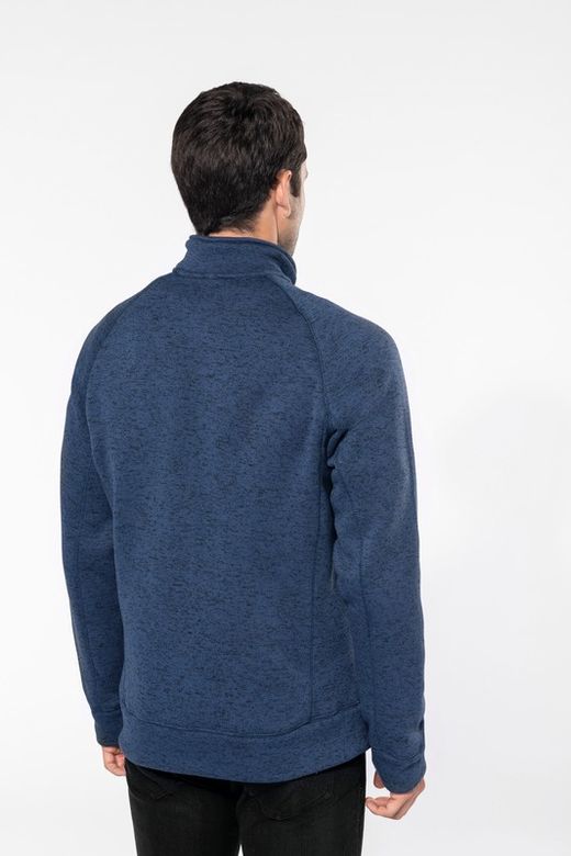 Herren Heather Zip Jacke
