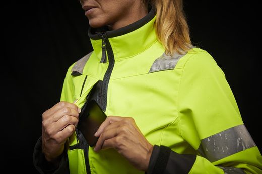 Helly Hansen luna w hi vis softshell jacket