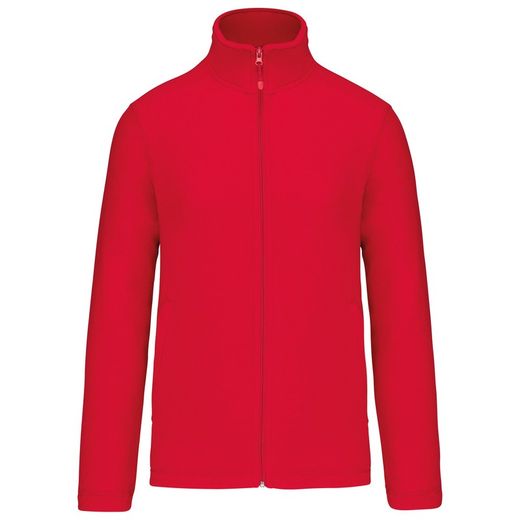 Fleecejacke mit Reißverschluss