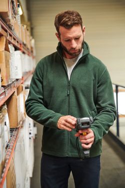 GIACCA MICROPOLARE CON CERNIERA