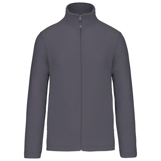 Fleecejacke mit Reißverschluss