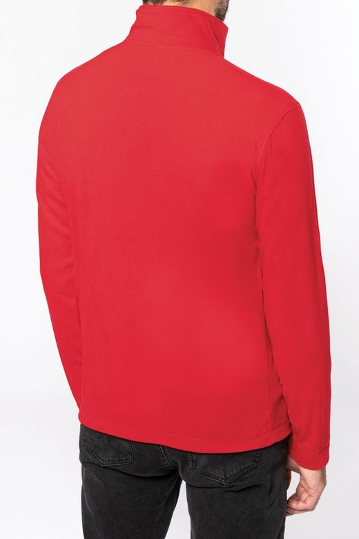Fleecejacke mit Reißverschluss
