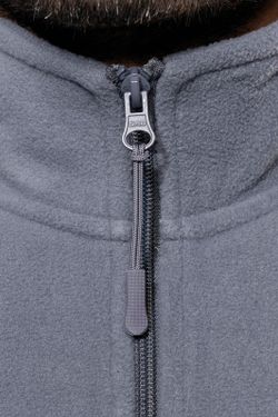 Fleecejacke mit Reißverschluss