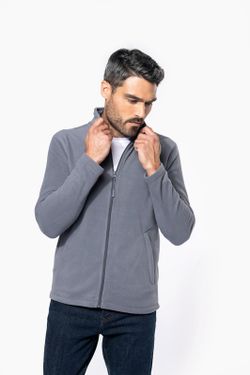 Fleecejacke mit Reißverschluss