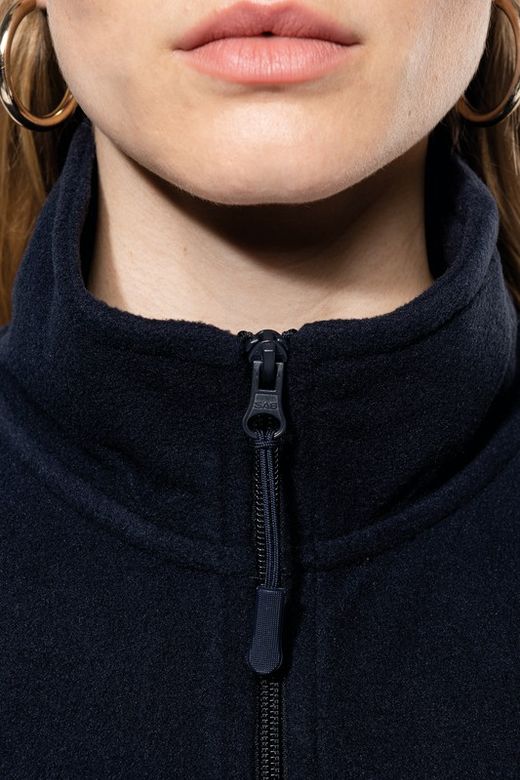Fleecejacke mit Reißverschluss