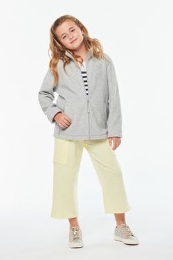 MIKROPOLARE JACKE MIT ZIPPER FÜR KINDER