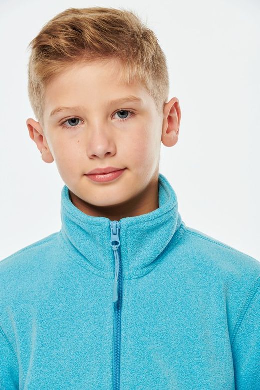 MIKROPOLARE JACKE MIT ZIPPER FÜR KINDER