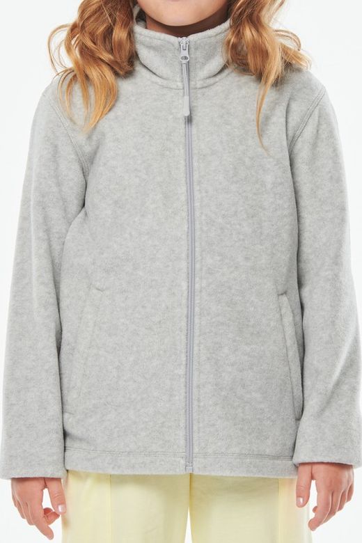 MIKROPOLARE JACKE MIT ZIPPER FÜR KINDER