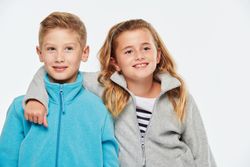 MIKROPOLARE JACKE MIT ZIPPER FÜR KINDER