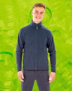 Recycled microfleece jacket