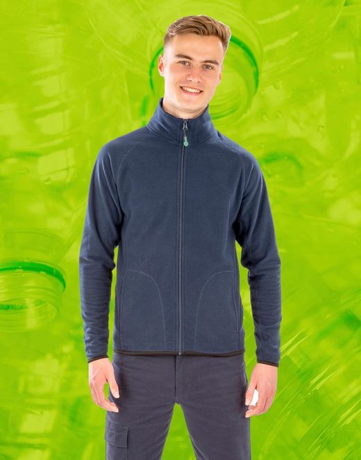 Recycled microfleece jacket