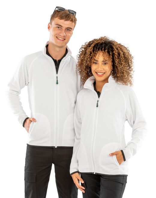 Recycled microfleece jacket