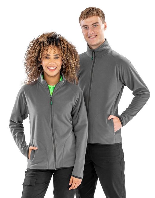 Recycled microfleece jacket