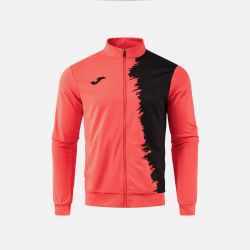 Chaqueta Picasho Coral Fluor Negro
