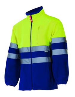 Chaqueta polar bicolor av Velilla 183