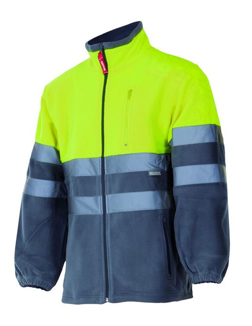 Chaqueta polar bicolor av Velilla 183