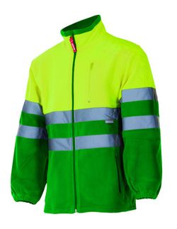 Chaqueta polar bicolor av Velilla 183