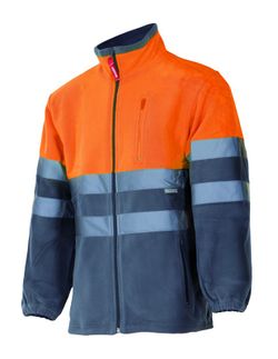 Chaqueta polar bicolor av Velilla 183