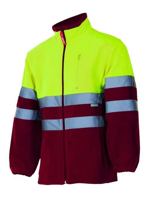Chaqueta polar bicolor av Velilla 183