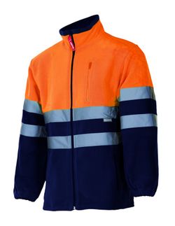 Chaqueta polar bicolor av Velilla 183