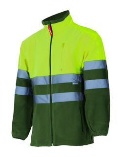 Chaqueta polar bicolor av Velilla 183