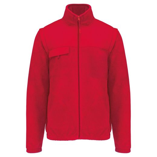 Chaqueta Polar Con Mangas Extraíbles