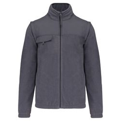 Chaqueta Polar Con Mangas Extraíbles