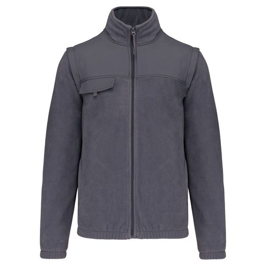 Chaqueta Polar Con Mangas Extraíbles