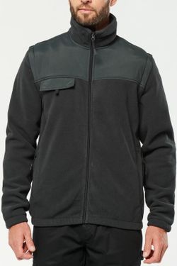 Chaqueta Polar Con Mangas Extraíbles