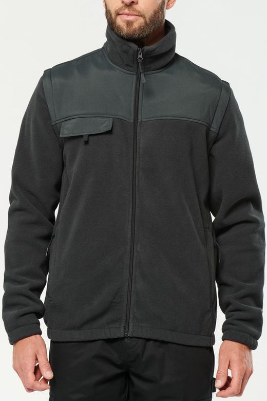 Chaqueta Polar Con Mangas Extraíbles