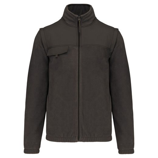 Chaqueta Polar Con Mangas Extraíbles
