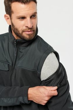 Chaqueta Polar Con Mangas Extraíbles