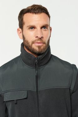 Chaqueta Polar Con Mangas Extraíbles