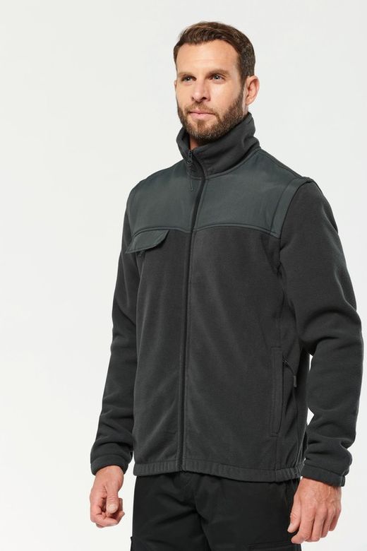 Chaqueta Polar Con Mangas Extraíbles
