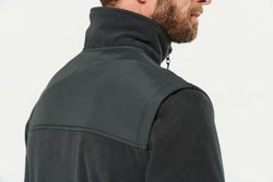 Fleecejacke mit abnehmbaren Ärmeln