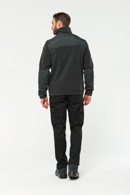 Fleecejacke mit abnehmbaren Ärmeln