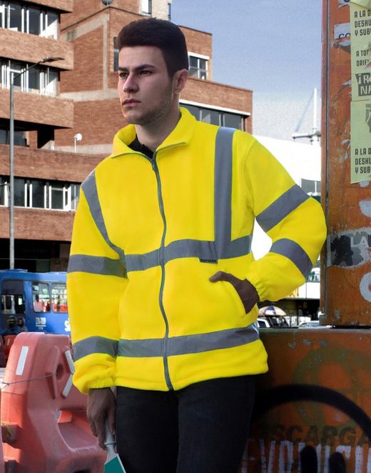 Chaqueta polar de alta visibilidad Bergen