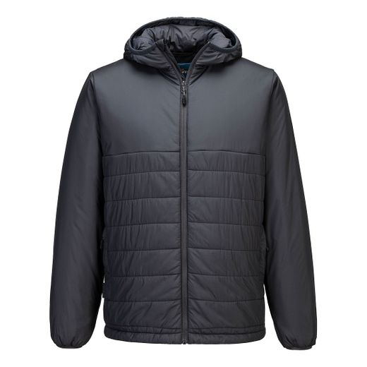 Chaqueta Professional Hooded Insulated Baffle Jacket Negro