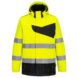 Chaqueta PW2 de alta visibilidad para la lluvia