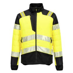 Chaqueta PW3 Hi-Vis Hybrid Baffle