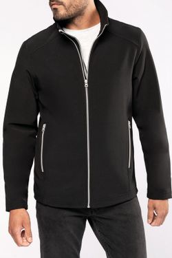 Chaqueta Softshell 2 capas hombre